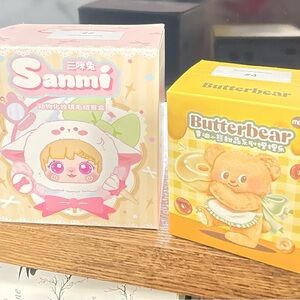Cute Sanmi and Butterbear Blind Boxes